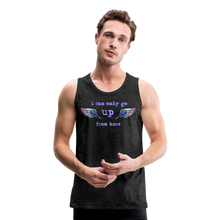 Load image into Gallery viewer, Up From Here Men’s Tank Top - charcoal gray