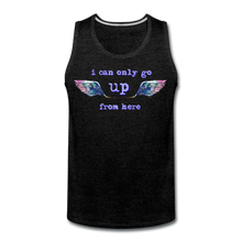 Load image into Gallery viewer, Up From Here Men’s Tank Top - charcoal gray