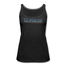 Load image into Gallery viewer, Pastel Rainbow Women’s Premium Tank Top - black