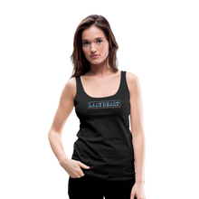 Load image into Gallery viewer, Pastel Rainbow Women’s Premium Tank Top - black