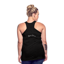 Load image into Gallery viewer, Resistance as Fuel Text Flowy Tank Top - black