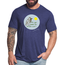 Load image into Gallery viewer, Make It Count - Do You Need An Adventure? Unisex Tri-Blend T-Shirt - heather indigo