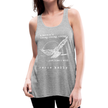 Load image into Gallery viewer, Rising, Rising, Rising Women&#39;s Lyric Tank (Click to see all colors!) - heather gray
