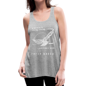 Rising, Rising, Rising Women's Lyric Tank (Click to see all colors!) - heather gray