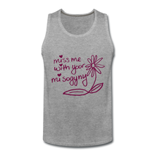 Load image into Gallery viewer, Miss Me With Your Misogyny Men&#39;s Tank (click to see all colors!) - heather gray