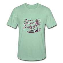 Load image into Gallery viewer, Miss Me With Your Misogyny Pastel T-Shirt - heather prism mint