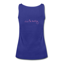 Load image into Gallery viewer, Miss Me With Your Misogyny Women&#39;s Fitted Tank (click to see all colors!) - royal blue