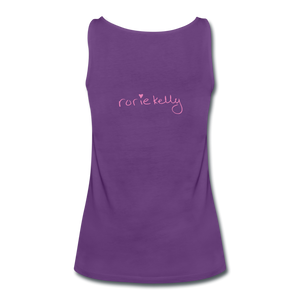 Miss Me With Your Misogyny Women's Fitted Tank (click to see all colors!) - purple