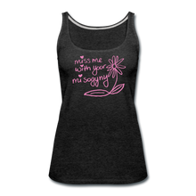 Load image into Gallery viewer, Miss Me With Your Misogyny Women&#39;s Fitted Tank (click to see all colors!) - charcoal gray