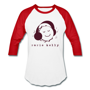 Bottlecap Baseball Tee (Click to see all colors!) - white/red