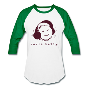 Bottlecap Baseball Tee (Click to see all colors!) - white/kelly green