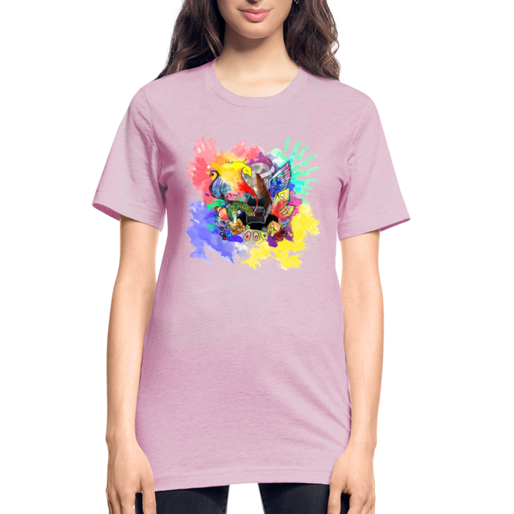 Shadow Work Unisex Heather Prism T-Shirt - heather prism lilac