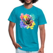 Load image into Gallery viewer, Shadow Work Unisex Jersey T-Shirt - turquoise