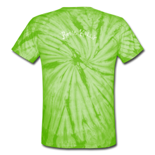 Load image into Gallery viewer, &quot;You Can&#39;t Keep This Fucker Down&quot; Unisex Tie-Dye T-Shirt - spider lime green