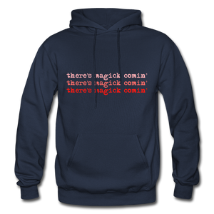 Magick Comin' Pullover Hoodie - navy