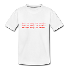 Load image into Gallery viewer, Magick Comin&#39; Kids&#39; T-Shirt - white