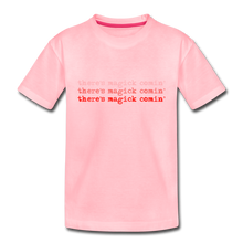 Load image into Gallery viewer, Magick Comin&#39; Kids&#39; T-Shirt - pink
