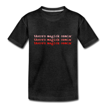 Load image into Gallery viewer, Magick Comin&#39; Kids&#39; T-Shirt - charcoal gray