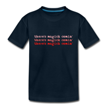 Load image into Gallery viewer, Magick Comin&#39; Kids&#39; T-Shirt - deep navy