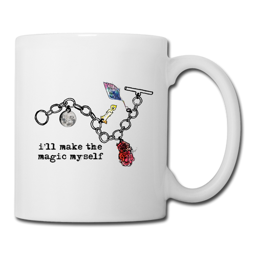 Full Moon Charm Bracelet Coffee/Tea Mug - white