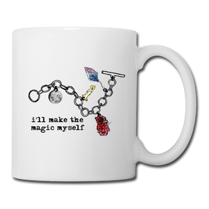 Full Moon Charm Bracelet Coffee/Tea Mug - white
