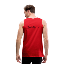 Load image into Gallery viewer, Full Moon Charm Bracelet Men’s Tank (click to see all colors) - red