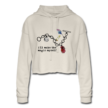 Load image into Gallery viewer, Full Moon Charm Bracelet Cropped Hoodie - dust