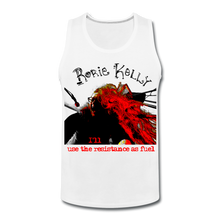 Load image into Gallery viewer, Resistance As Fuel Men’s Tank Top - white
