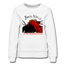Load image into Gallery viewer, Resistance As Fuel Women’s Sweatshirt - white