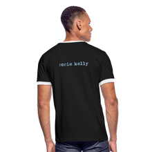 Load image into Gallery viewer, Up From Here Ringer T-Shirt - black/white