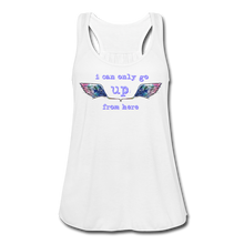 Load image into Gallery viewer, Up From Here Women&#39;s Flowy Tank Top (click to see all colors!) - white