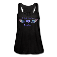 Load image into Gallery viewer, Up From Here Women&#39;s Flowy Tank Top (click to see all colors!) - black
