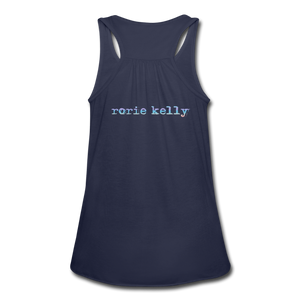 Up From Here Women's Flowy Tank Top (click to see all colors!) - navy