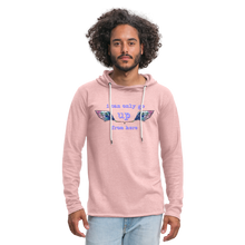 Load image into Gallery viewer, Up From Here Unisex Lightweight Terry Hoodie - cream heather pink