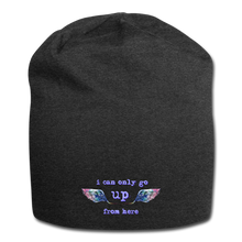 Load image into Gallery viewer, Up From Here Jersey Beanie - charcoal gray