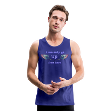 Load image into Gallery viewer, Up From Here Men’s Tank Top - royal blue