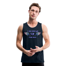 Load image into Gallery viewer, Up From Here Men’s Tank Top - deep navy